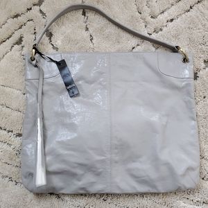 Latico Sophia gray leather bag